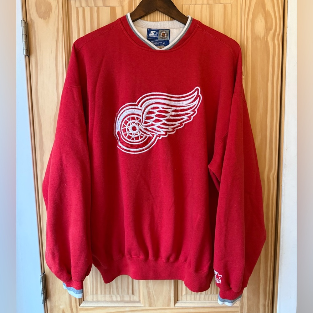 Vintage Detroit Red Wings Pullover